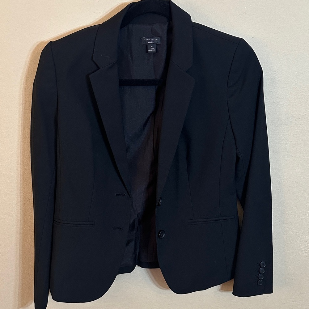 Ann Taylor Black Blazer Jacket